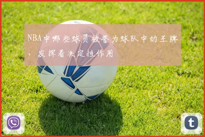 NBA中哪些球员被誉为球队中的王牌，发挥着决定性作用